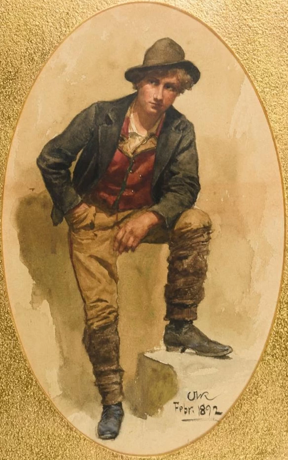 Probabilmente autoritratto dell'artista